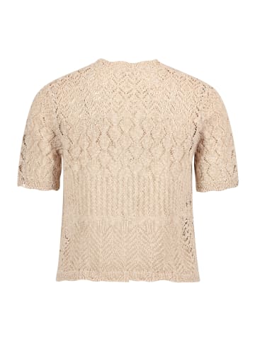 CARTOON Strick-Cardigan mit V-Ausschnitt in Safari Beige