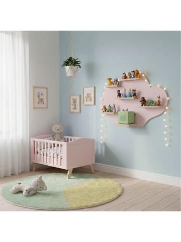 relaxdays Toniebox Regal "Wolke" in Rosa - (B)61 x (H)40 x (T)17 cm