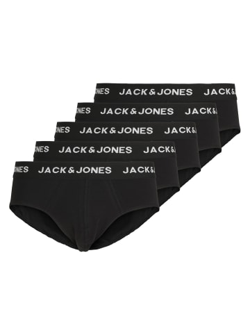Jack & Jones Basic 5er Pack Slips Hose Pants JACSOLID in Schwarz-5