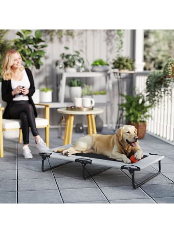 Pawhut Hundeliege Outdoor 75L x 51B x 18H cm
