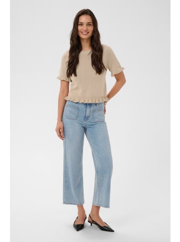 Kaffe Jeans KAbrook Regular fit in Light Blue Washed Denim