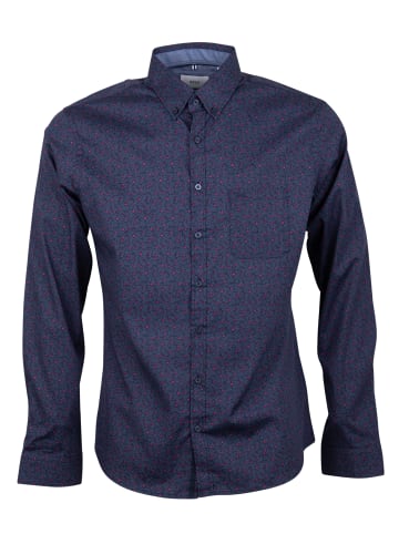 BRAX  Langarmhemd in Blau