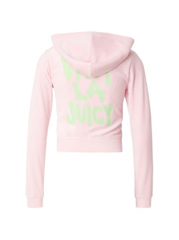 Juicy Couture Zip-Kapuzenpullover in juicy pink