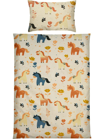 Erwin Müller Seersucker Kinder-Bettwäsche in bunt