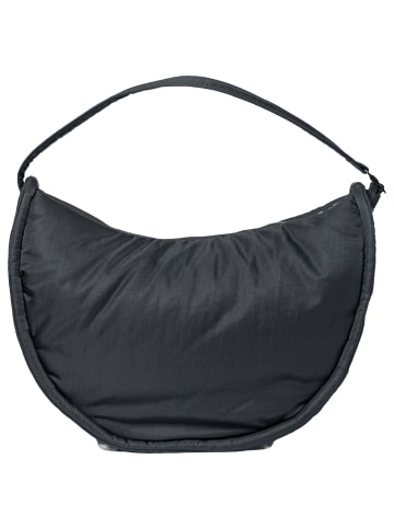 SANDQVIST Curve Half Moon Bag L - Umhängetasche 42 cm (black) in schwarz