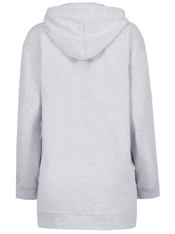 Gina Laura Hoodie-Shirt in grau melange