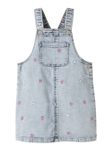name it Kleid in Light Blue Bleached Denim