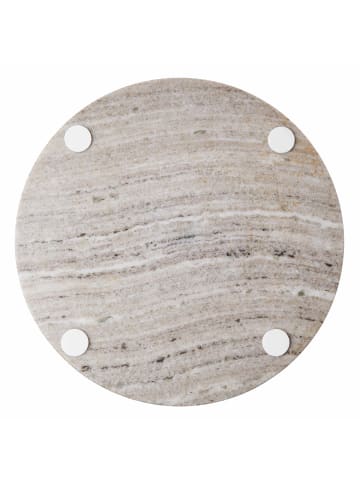 Butlers Marmorplatte Ø30cm MARBLE in Grau