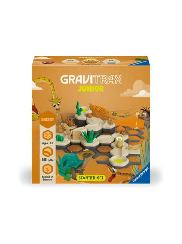 Ravensburger Kugelbahn GraviTrax Junior Starter-Set S Desert, 3-7 Jahre
