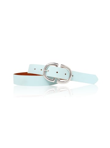 FRONHOFER Ledergürtel in Aqua