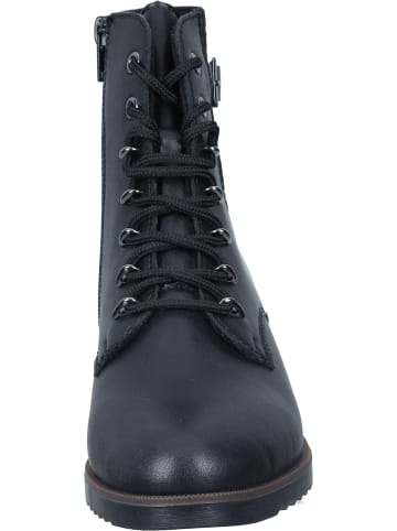 rieker Freizeit Stiefeletten in schwarz/schwarz