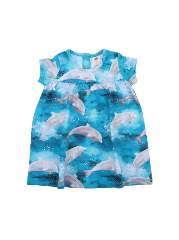 Walkiddy Kleid Kurzarm Kleid aus Baumwolle (Bio)