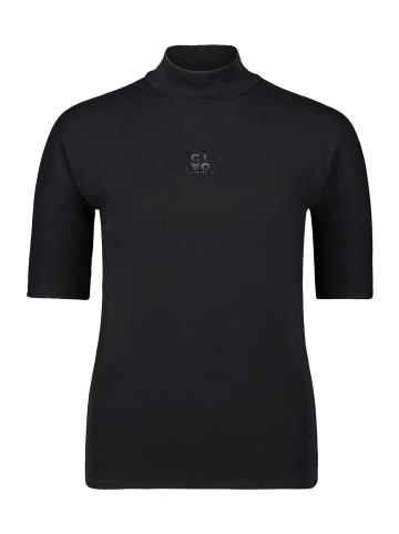 Betty Barclay Rollkragenshirt mit Stehkragen in Schwarz