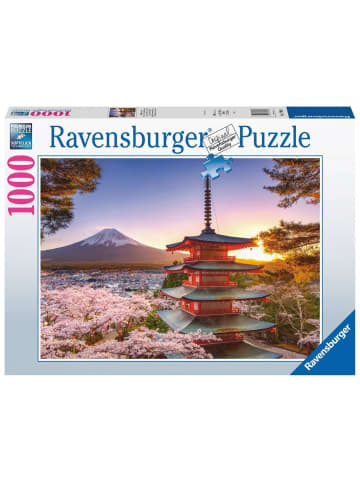 Ravensburger Puzzle 1.000 Teile Kirschblüte in Japan Ab 14 Jahre in bunt