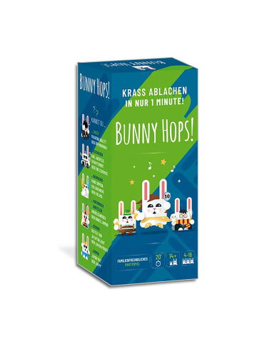 HUCH! Familienspiel Bunny Hops in Bunt