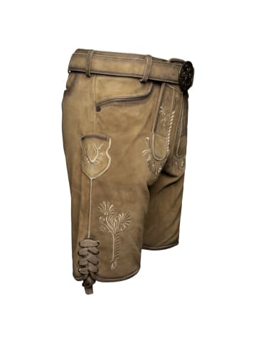 KRÜGER Lederhose 963569 in braun