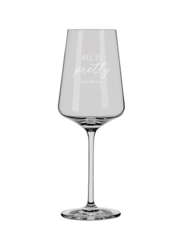 Grafik Werkstatt/Becker & Becker Nonbook - Weinglas Weißwein Genuss & Design Andy Warhol