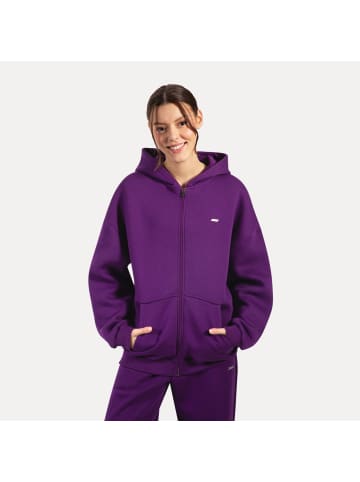 SMILODOX Zip Hoodie Lyanna in Lila