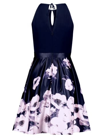 Vera Mont Cocktailkleid mit Blumenprint in Dark Blue/Rosé