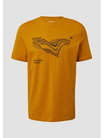 s.Oliver T-Shirt in 16D1_goldgelb