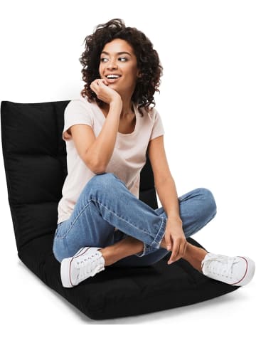 COSTWAY Bodenstuhl in Schwarz