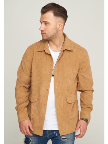 SOUL STAR Overshirt - MSOVIEDO in Tan