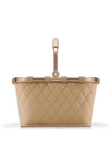 Reisenthel Carrybag - Einkaufskorb (cord dark matcha) in frame rhombus ginger