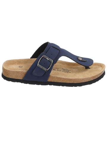 BIOSOFT Sandalen Toe Post in Navy