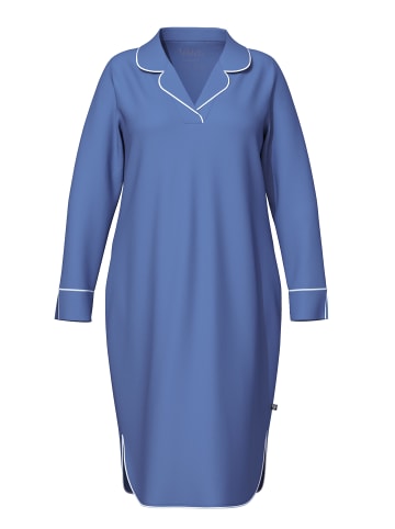 Ulla Popken Nachthemd in helles segelblau