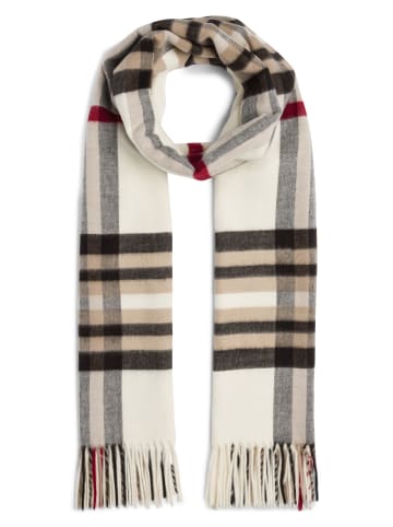 Fraas Schal in ecru - 0007