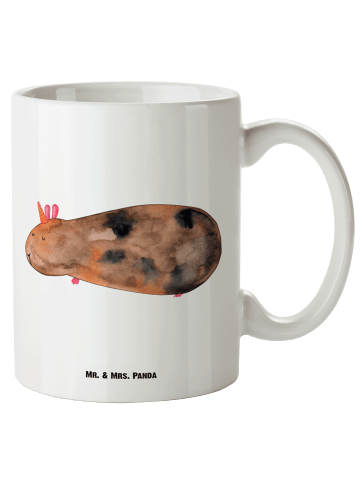 Mr. & Mrs. Panda Teebecher Einhorn Meerschweinchen ohne Spruch in Weiß