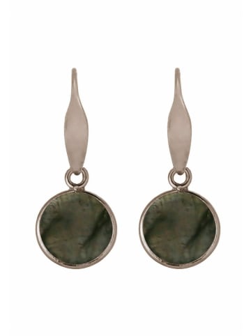 Gemshine Ohrringe Labradorit in silver coloured