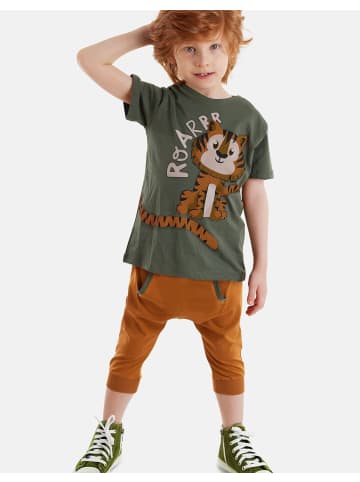 Denokids Set Roar Tiger in Khaki