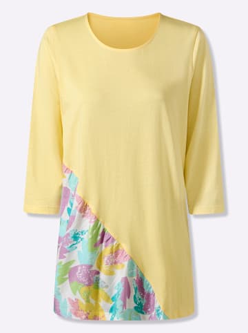 Sieh an! Longshirt in zitrone-mint