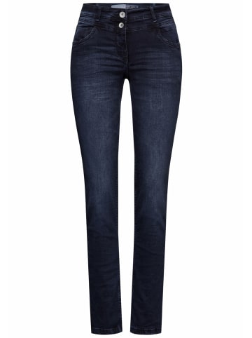 Cecil Slim Fit Jeans für Damen in schwarz