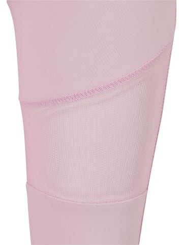 Urban Classics Urban Classics Damen Girls Tech Mesh Leggings in girlypink