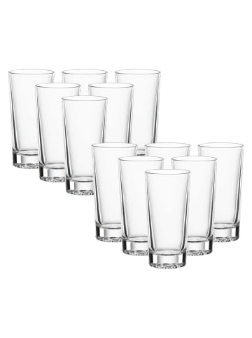 Spiegelau 12er Set Longdrinkgläser Lounge 2.0 305 ml in transparent