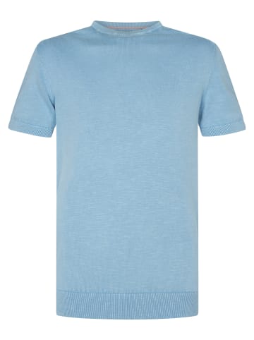 Petrol Industries Strickpullover Baysideview in Blau