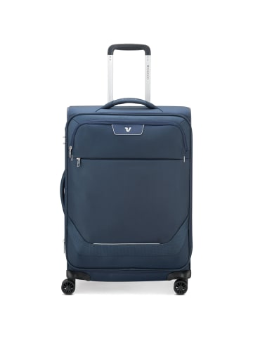 Roncato Joy 4-Rollen Trolley 63 cm in blu notte