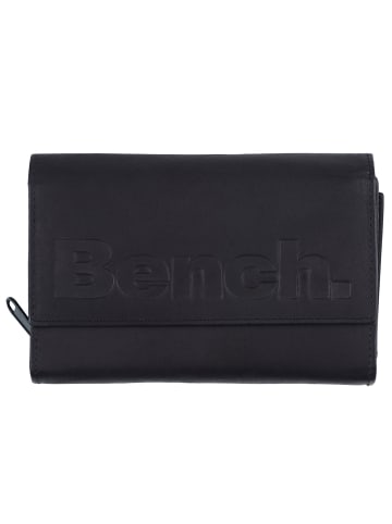 Bench Wonder Geldbörse Leder 15 cm in schwarz