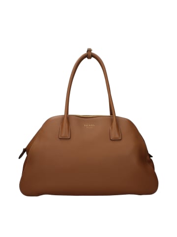 PRADA Braun Leder Schulter Tasche