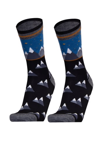 UphillSport Socken MOUNTAINS 2er Pack in Black