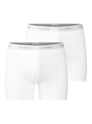CECEBA Long-Pants 2Er Pack New Classics in weiß-hell-uni