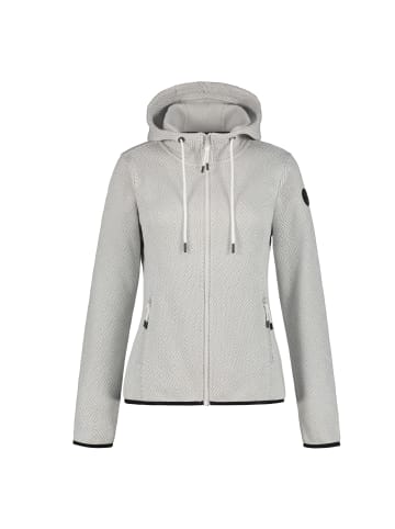 Icepeak Auen Midlayer mit Kapuze in Hellgrau