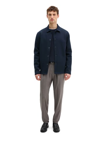 Sweatjacke regular in Dark Navy