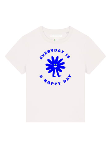 wat? Apparel T-Shirt Everyday is a happy day in Off White