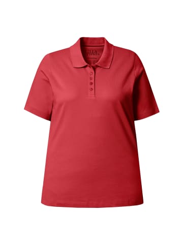 Ulla Popken Poloshirt in mohn