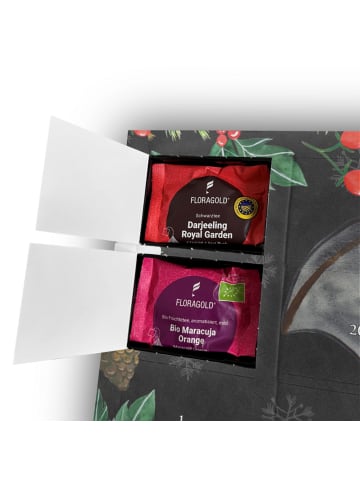 Mr. & Mrs. Panda Tee Adventskalender Fledermaus Flügel mit Spruch in Kreidetafel