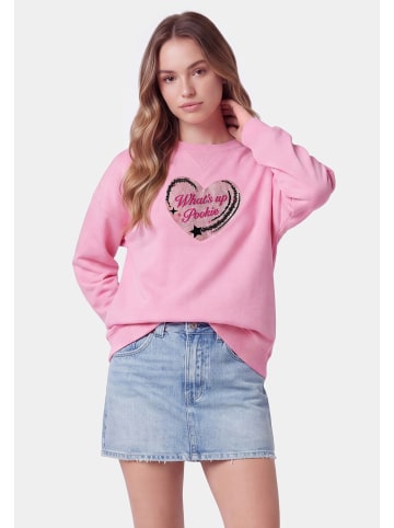 myMo Women Sweatshirt in Pink