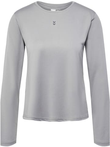 Hummel Longsleeve "Mt Fri Mesh T-Shirt Longsleeve" in Grau